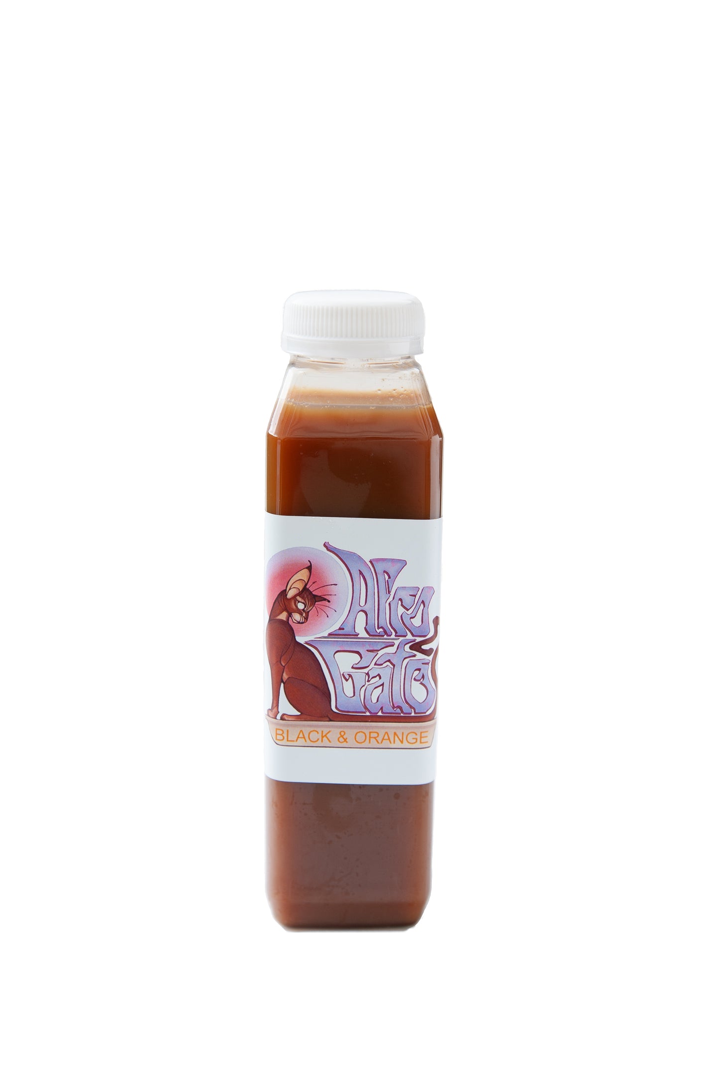 Black & Orange African-South American Espresso Cold Brew, Sweetened